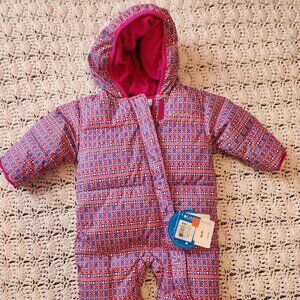 Columbia baby down snowsuit